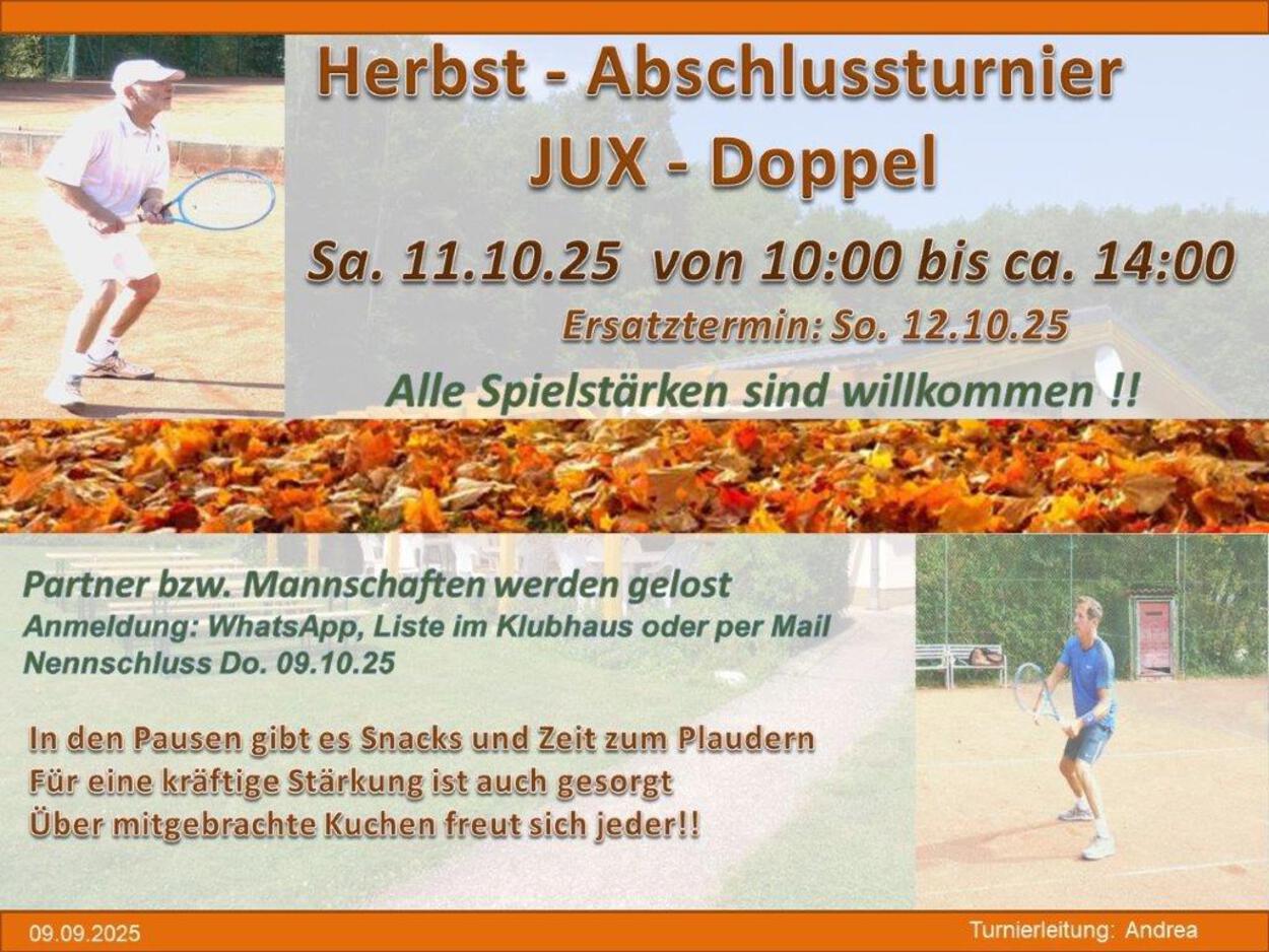 Abschluss Jux-Doppel