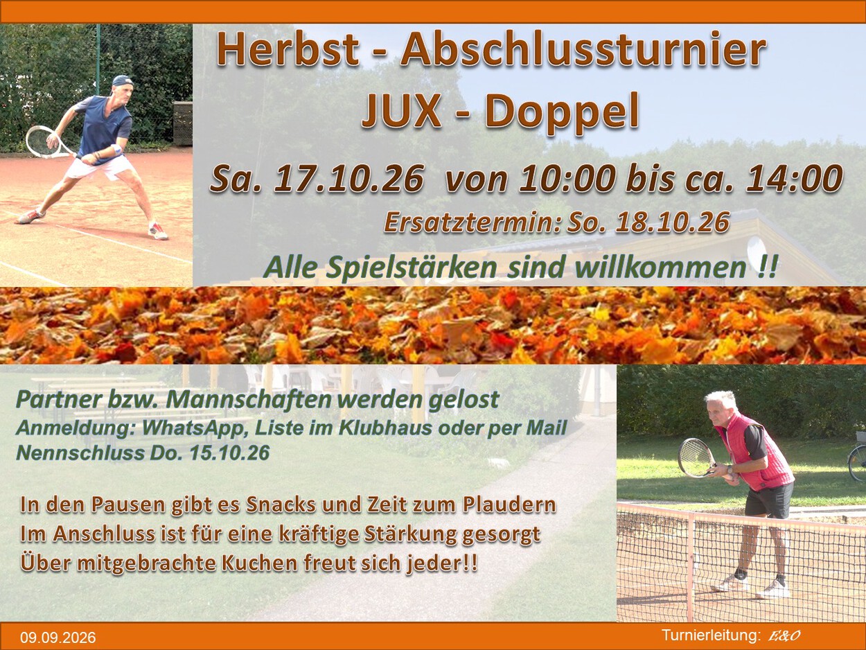 Abschluss Jux-Doppel